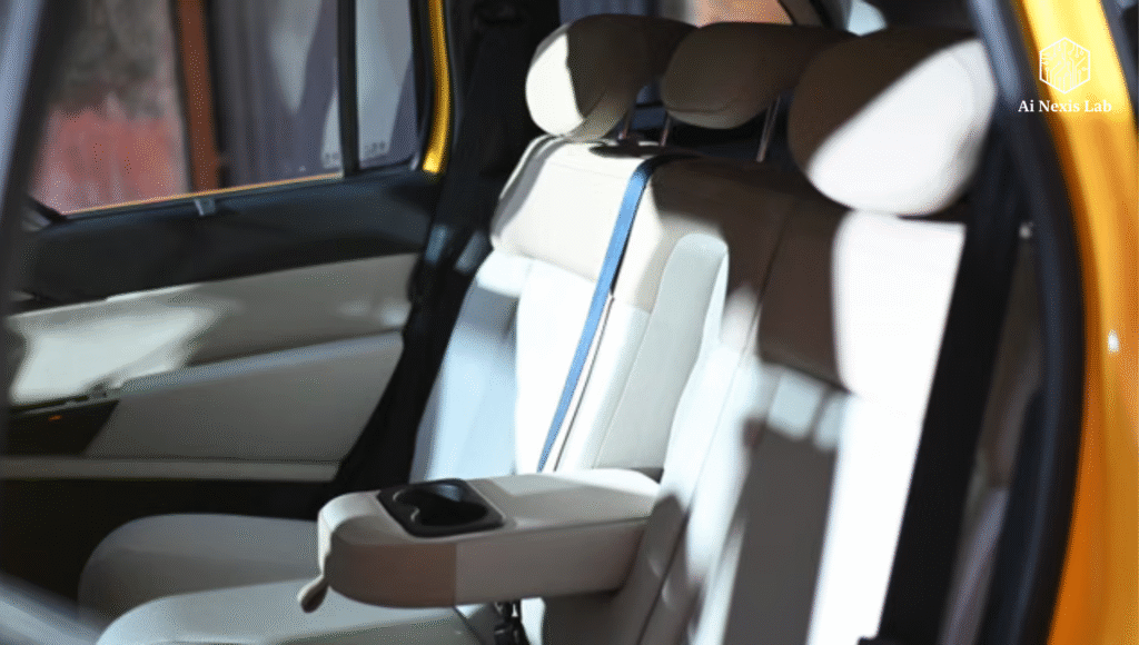 2025 Tata Sierra Back Seats