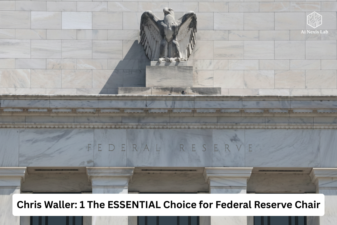 Chris Waller: 1 The ESSENTIAL Choice for Federal Reserve Chair