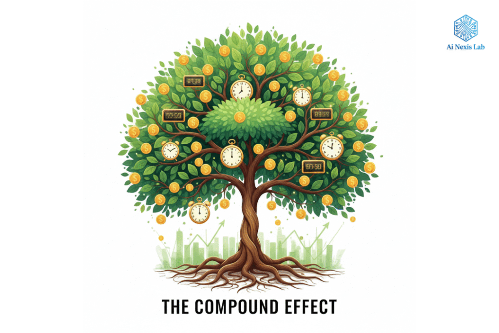 Compound interest growth