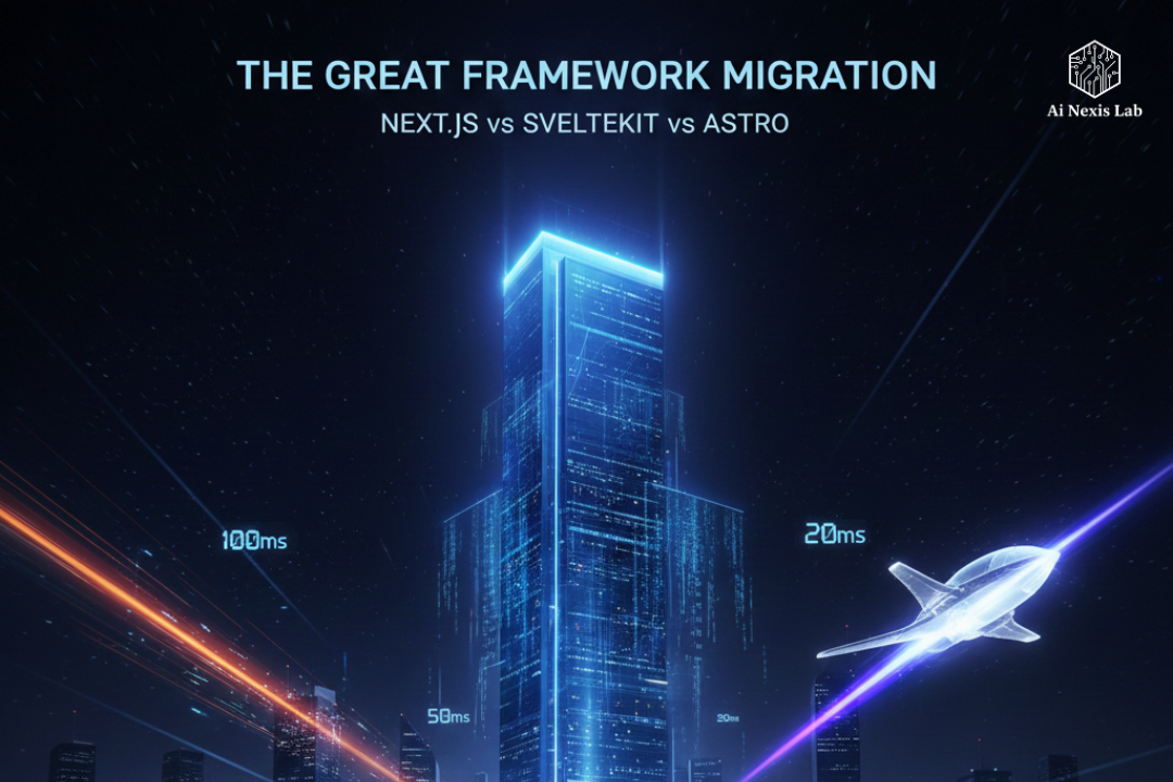 The Great Framework Migration: Next.js vs SvelteKit vs Astro — Who Really Offers Sub-100ms Performance?