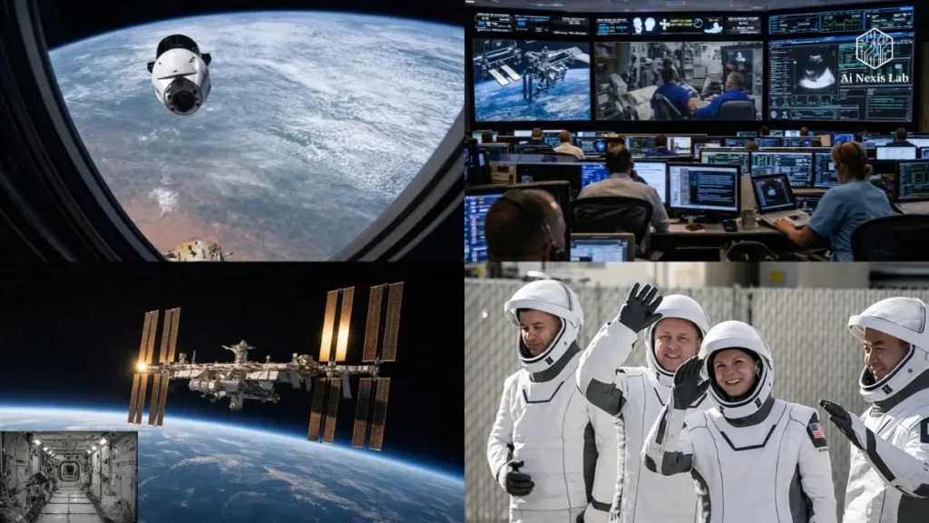 4 ISS Astronauts Return After Critical Medical Evacuation NASA