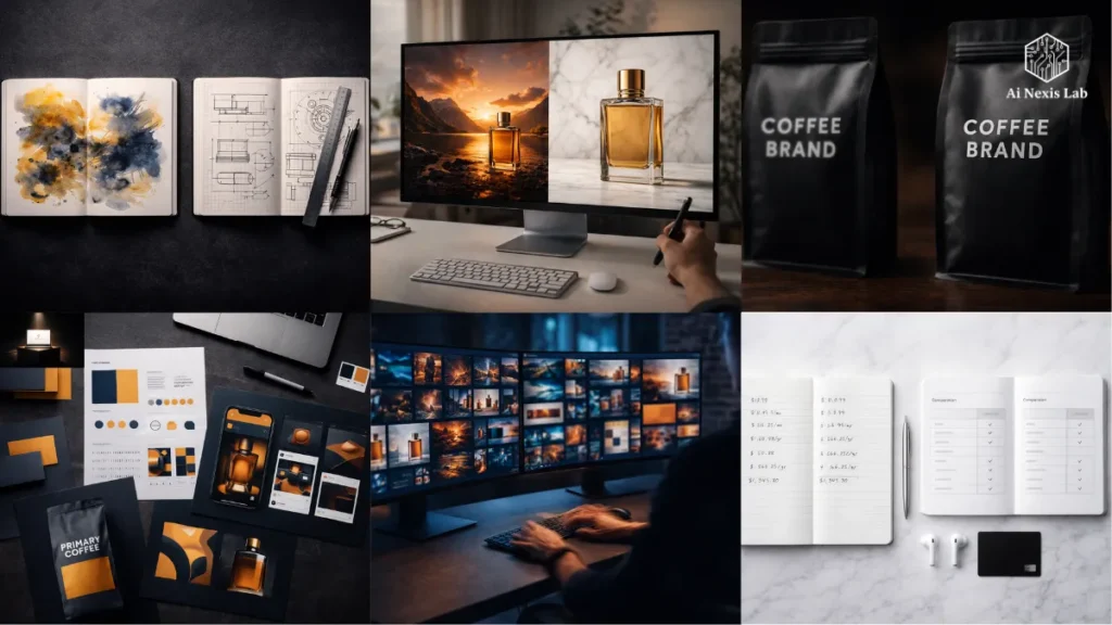 Midjourney v7 vs Flux.1 7 Brutal Brand Asset Tests