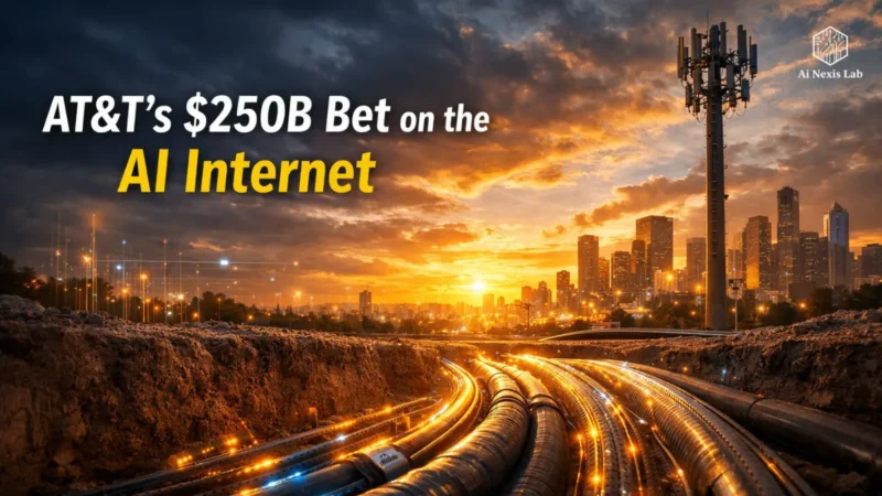 The $250 Billion Bet: Why AT&T is Rebuilding the American Backbone