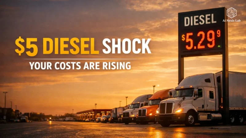 Invisible Tax: Why Diesel Prices Hit $5 Are a Threat to Your Wallet (And What to Do About It)