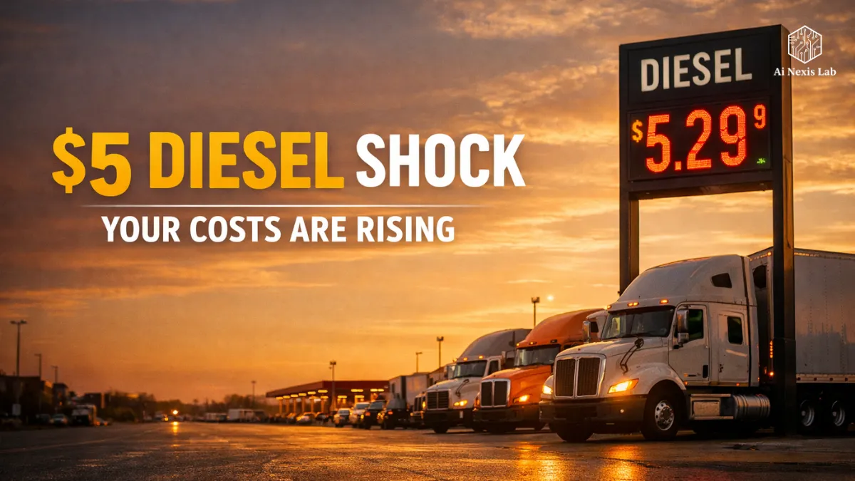 Invisible Tax: Why Diesel Prices Hit $5 Are a Threat to Your Wallet (And What to Do About It)