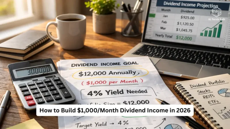 $1,000 Monthly Dividend Blueprint: How to Build a Private Cash Machine While You Sleep