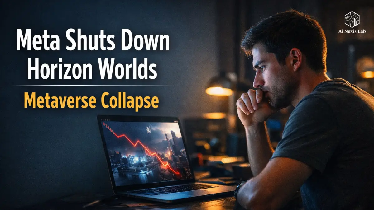 $36 Billion Praise: Why Meta Finally Put the Lock on Horizon Worlds