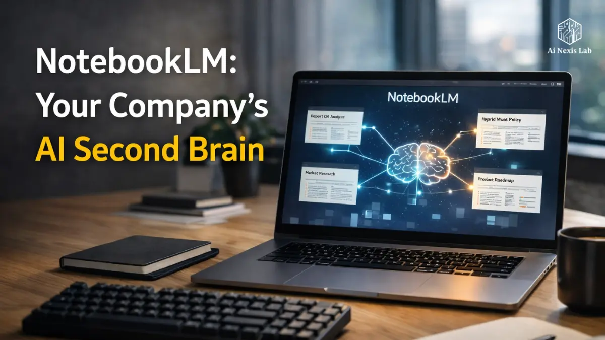 A “Second Brain” for your entire company: Why NotebookLM can put an end to endless searches for files