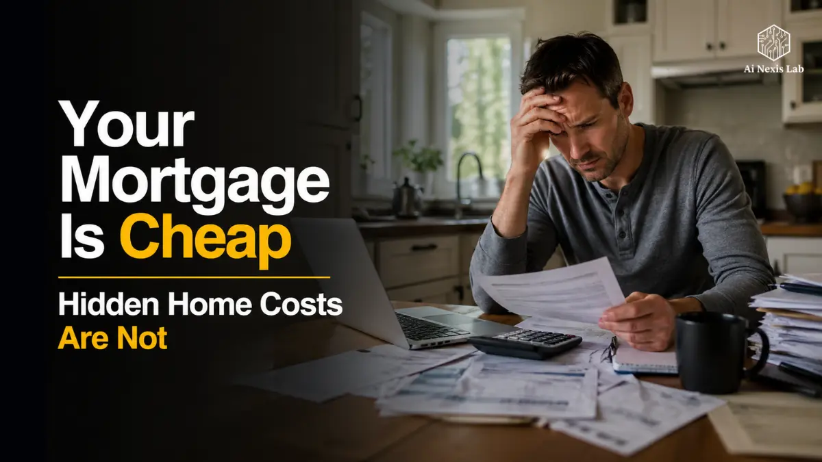 Your mortgage is the cheap part: The real money waste of home ownership no one warns you about