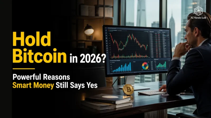 Bitcoin is down, Wall Street is up, and you’re wondering if you missed it – here’s the honest truth about holding BTC in 2026.