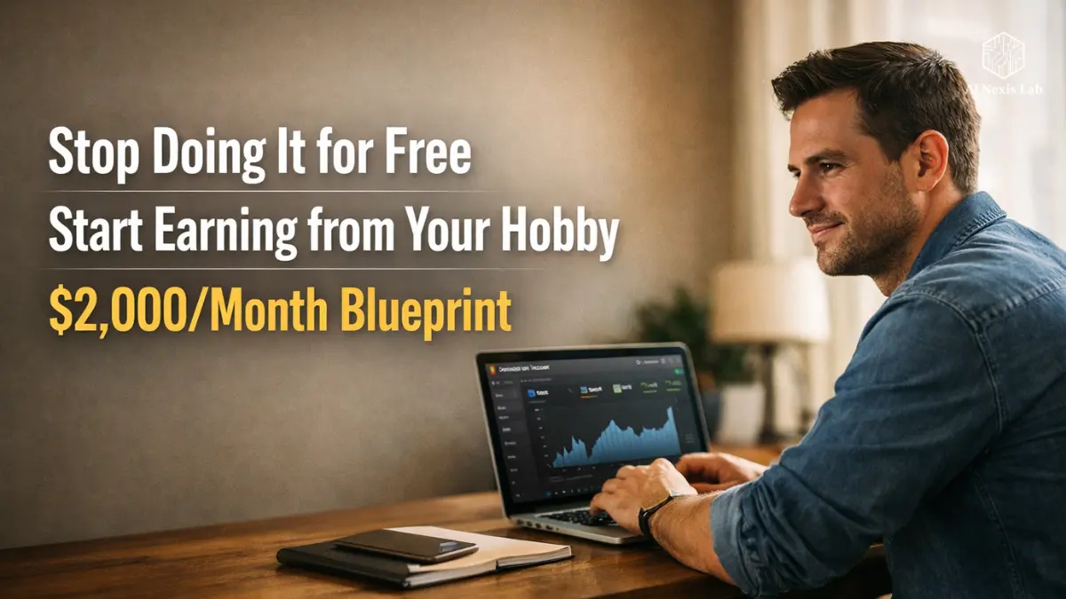 Your hobby is already worth $2,000 a month – you’re just not getting paid for it yet (2026 Deep Dive)