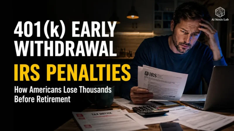 The IRS is watching: What really happens to your 401(k) when you exit early