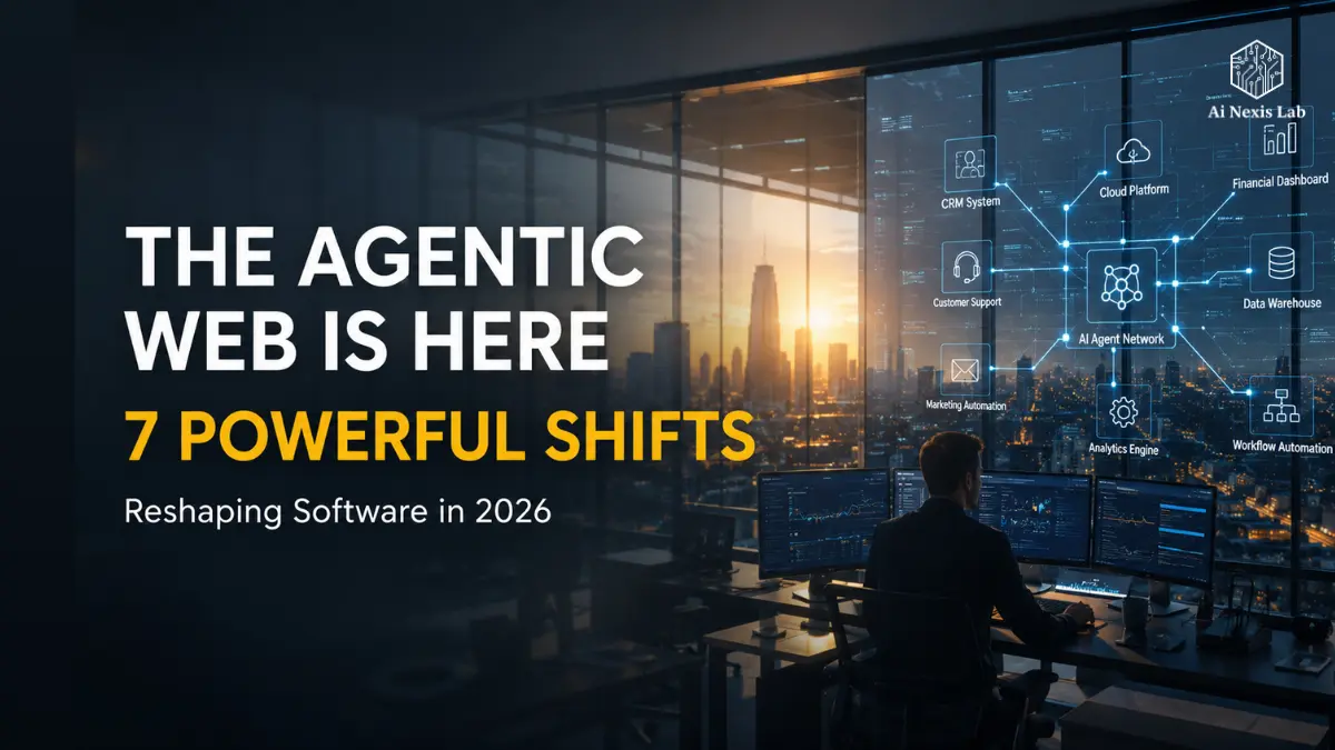 Agentic Web Roadmap 2026: Why will your software stop waiting for anything to be clicked?
