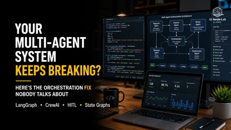 Your multi-agent system keeps breaking – here’s the orchestration fix most engineers miss