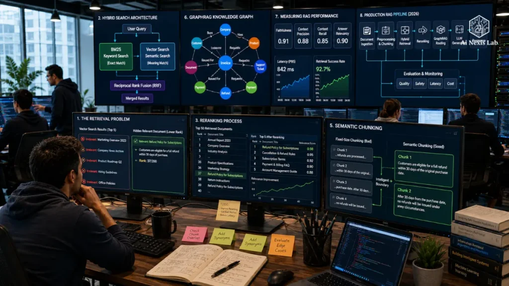 RAG 2.0: Why Your Vector Database Isn't Enough Anymore (And What Really Works in 2026) 2 RAG Pipeline 9 Powerful Fixes for Accurate AI Search